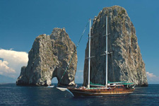 Italy-Campania-Gulf of Naples & Amalfi Coast by Boat and Bike